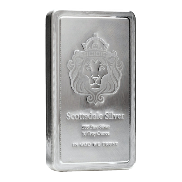 10 oz Scottsdale Stacker Silver Bar