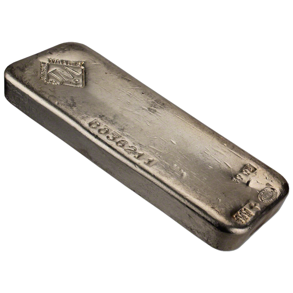 50 oz Johnson Matthey Hand Pour Bar
