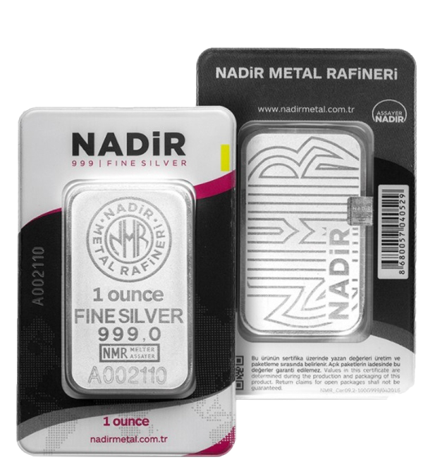 1 oz Nadir Silver Bar