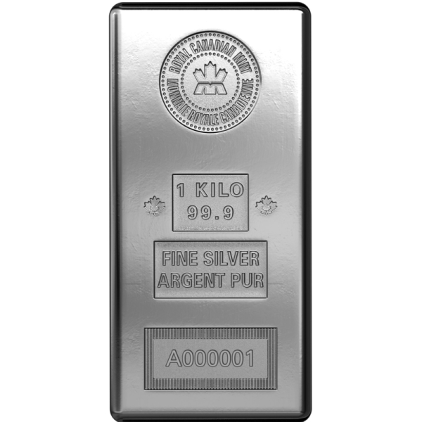 1 kg RCM Silver Bar